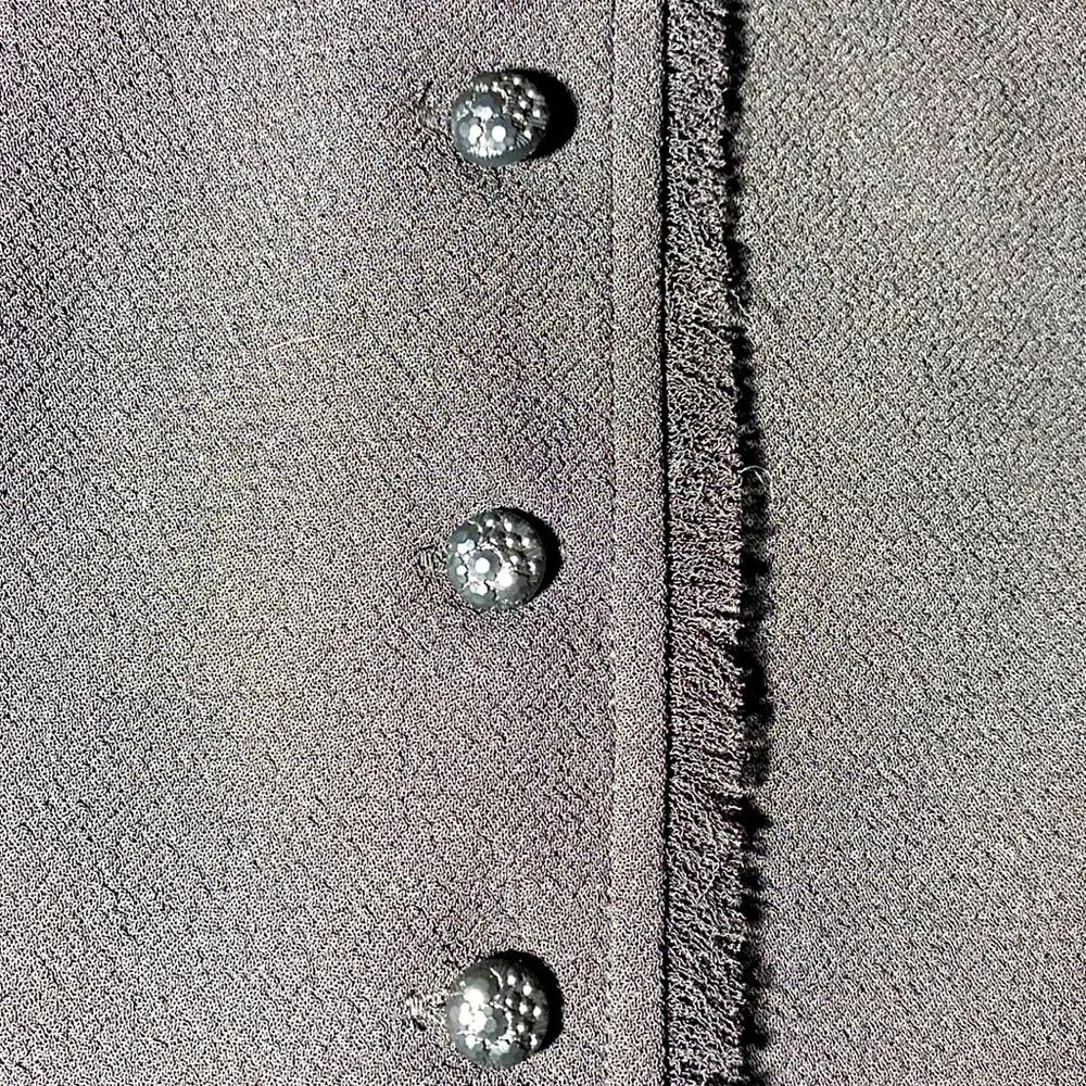 Women’s Talbot Black Dress Blazer Size 16 with Beautiful Beaded Sleeves - Picture 7 of 7